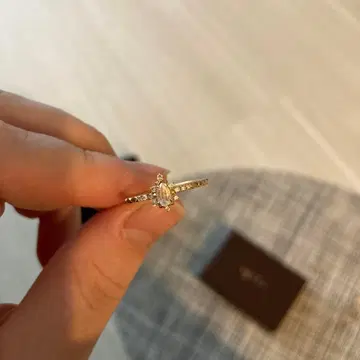 NOJES(agete) 오벌 컷 반지