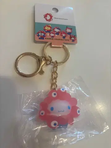 오사카 간사이 엑스포 산리오 먀쿠먀쿠 클리어 키링 시나몬