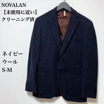 [ 거의 미사용 ] 클리닝 완료 네이비 테일러드 자켓 NOVALAN