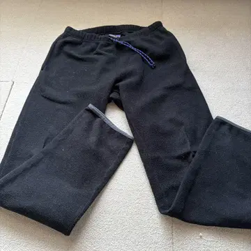 Patagonia Synchilla 블랙 플리스 팬츠 S