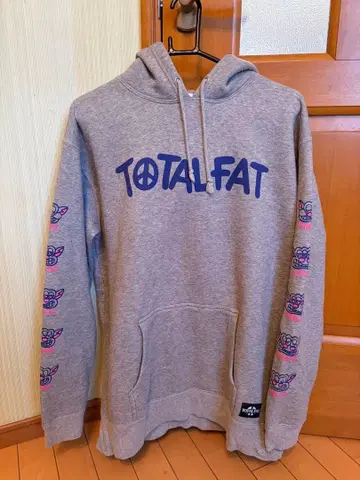 TOTALFAT 그레이 후드티 XL