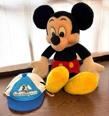미키마우스 봉제 인형 월트디즈니 월드 모자 포함