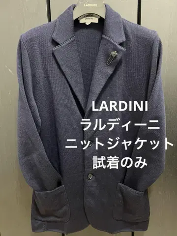 LARDINI 라르디니 니트 자켓 네이비