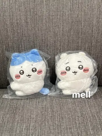 치이카와 (먼작귀) 클립 봉제 인형 2점
