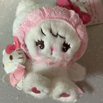 산리오 mikko 콜라보 마스코트 홀더 키티 무스