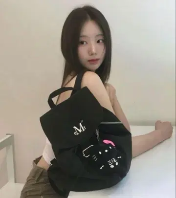 MUCENT 무센트 백팩 냅색 블랙