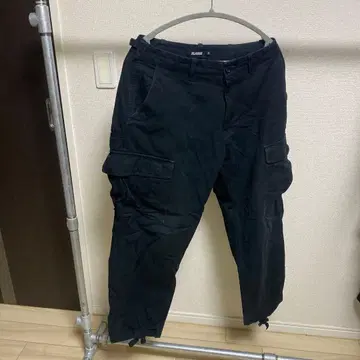 XLARGE 블랙 카고 팬츠 사이즈 30