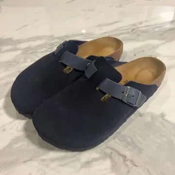 BIRKENSTOCK 네이비 샌들 40