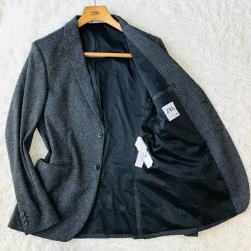 인기 모델 ZARA 테일러드 자켓 총 안감 스트레치 L 상당