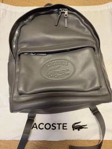 LACOSTE 라코스테 가죽 백팩