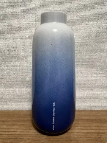 BTS RM indigo 플라워 베이스 꽃병