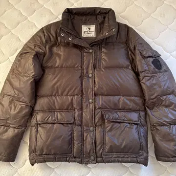T&C Surf Designs 브라운 다운 자켓 L