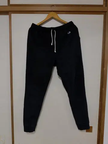 Champion 블랙 캐주얼 스웨트 팬츠