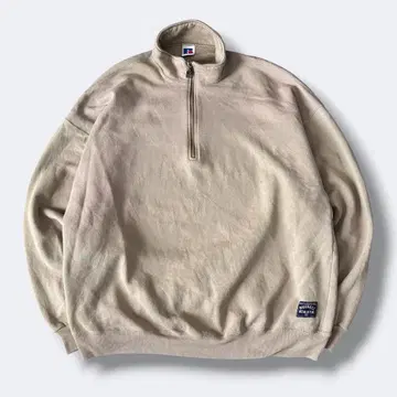 90s USA RUSSELL 러셀 하프 지퍼 트레이닝복 XXL