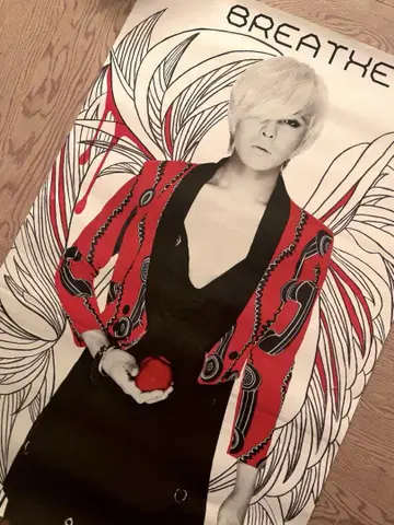 G-Dragon HEARTBREAKER BREATH 포스터 지용 GD