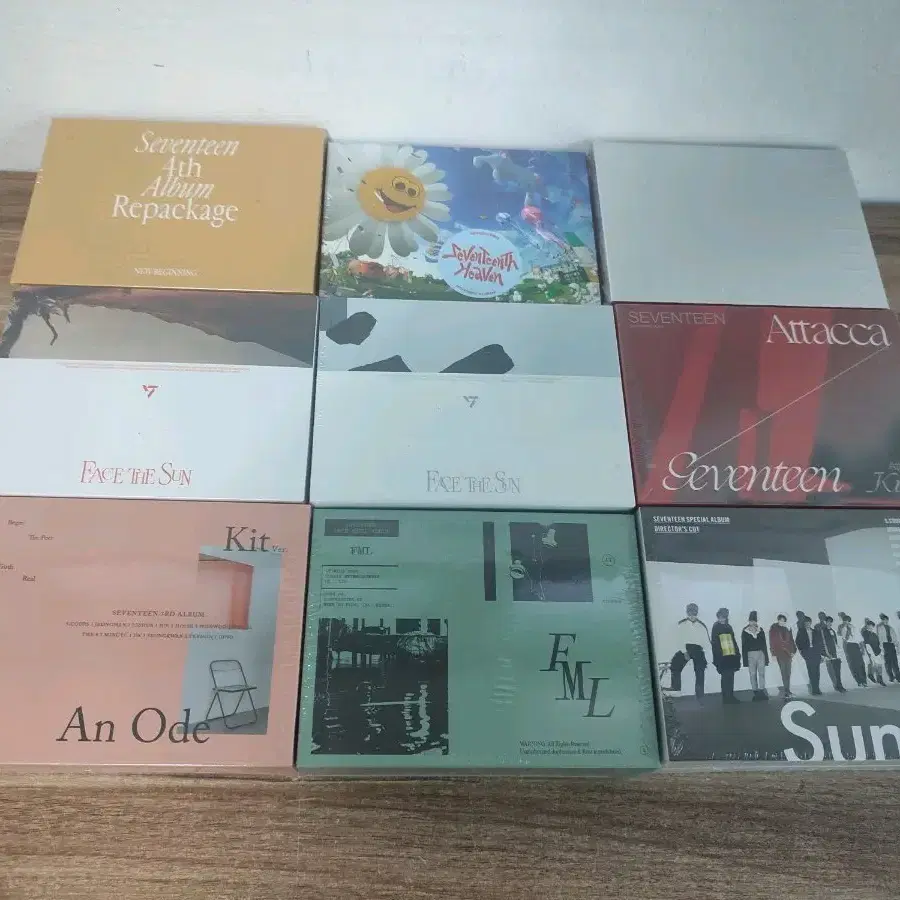 Seventeen seventeen kit sealed album