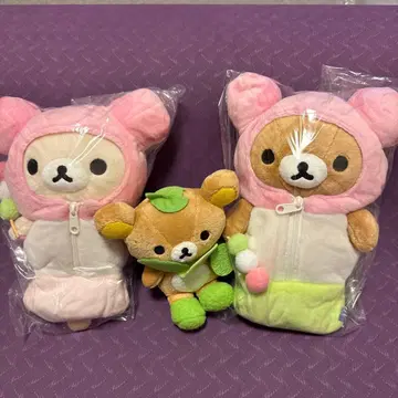 리락쿠마 코리락쿠마 봉제 인형 세트