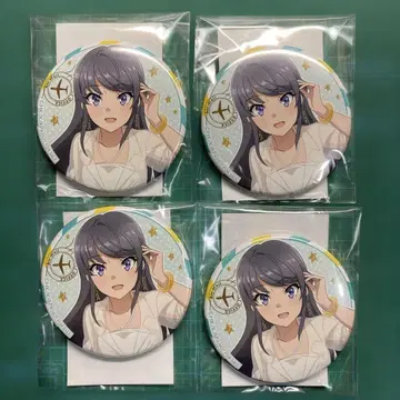 청춘 돼지 럭키 컬렉션 사쿠라지마 마이 캔뱃지 3