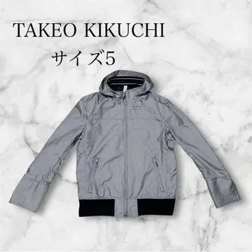 새상품급 TAKEO KIKUCHI 후드 부착 디자인 자켓 하운드투스 5