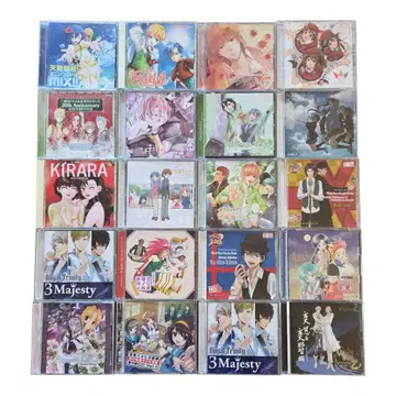 애니메이션 cd. J-POP, 124장 세트 묶음 판매.