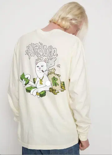 [ RIPNDIP ] 긴팔 티셔츠 M(MEDIUM) 사이즈