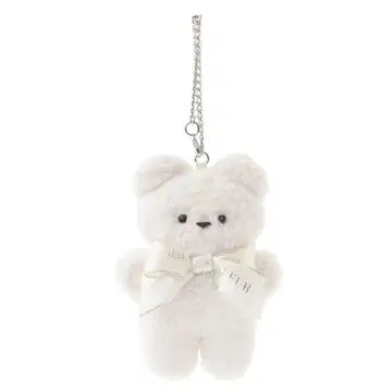 Maison de FLEUR 엘프 참 ( 화이트 ) 곰