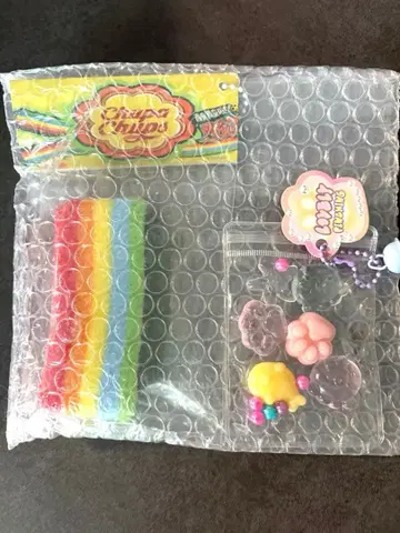 츄파춥스 스퀴즈 M 사이즈 쪼물쪼물 해외 스퀴즈