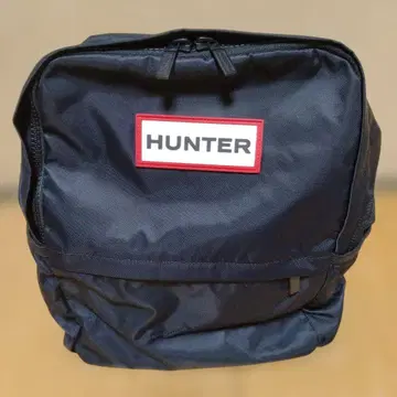 HUNTER 블랙 백팩