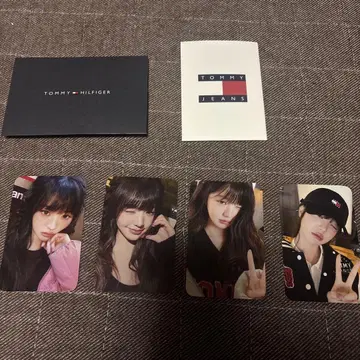 혜택 트레이딩 카드 IVE 원영 타미힐피거 청바지