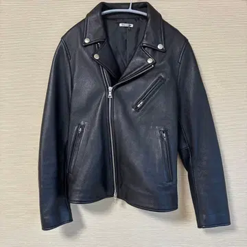 FREAK'S STORE 블랙 가죽 자켓 M 양가죽