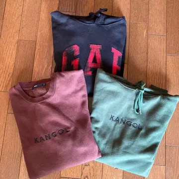 갭 후드티 캉골 맨투맨 3종