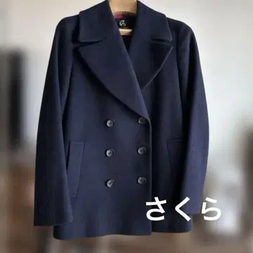 폴스미스 P 코트 체스터 코트 네이비 38