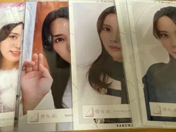 사쿠라자카46 코바야시 유이 브로마이드 세미 네이비 묶음 판매