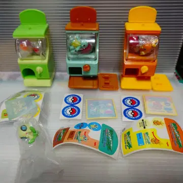 포켓몬 미니 가챠 포켓몬 머신 3개 세트