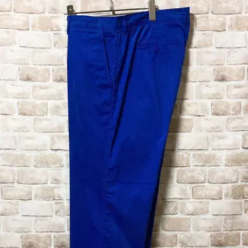 LACOSTE 라코스테 컬러 팬츠 자수 원포인트