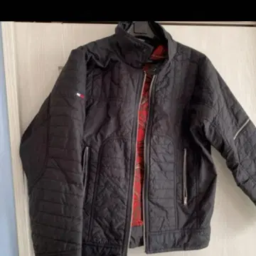 고급스러움 새상품급 레어 상품 TOMMY HILFIGER 다운 코트 블랙