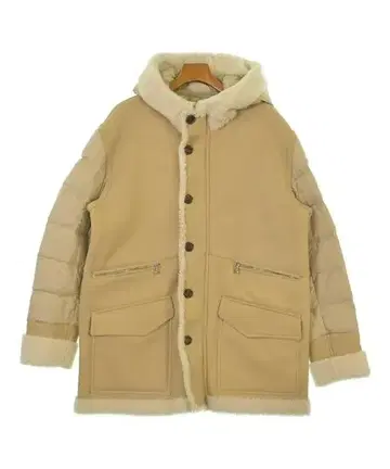 EMMETI 무스탕 코트 남성용