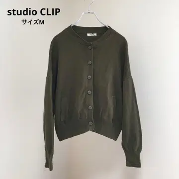 [ studio CLIP ] 가디건 두꺼운 원단 루즈한 사이즈