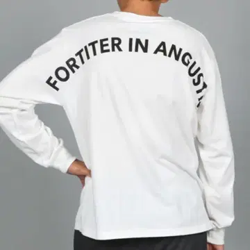 The DUFFER 밀리터리 백 프린트 T셔츠 L