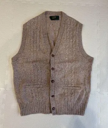 COUNTRY SQUIRE Jantzen 미국제 케이블 니트 베스트