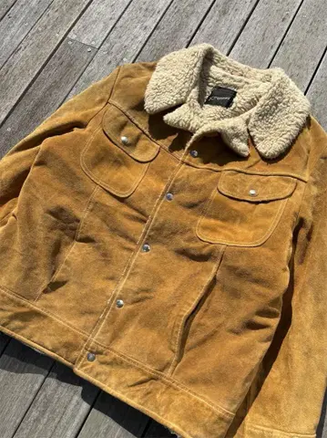 70's 'JC Penney' Suede Runch Jacket 46