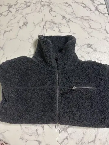 THE NORTH FACE 화이트 라벨 그레이 플리스 자켓