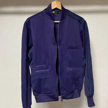 Y-3 퍼플 트랙 자켓