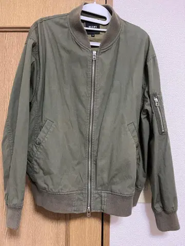 BEAMS MA-1 자켓 남성용 M 사이즈