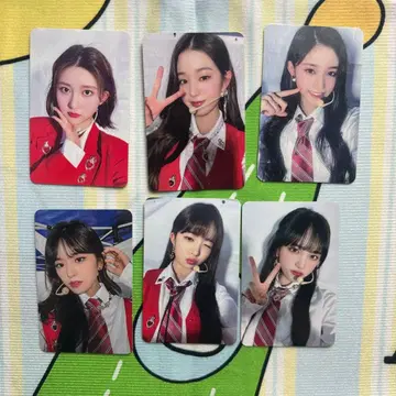 IVE 2022 UNI-KON 혜택 유니콘 트레이딩 카드 6장