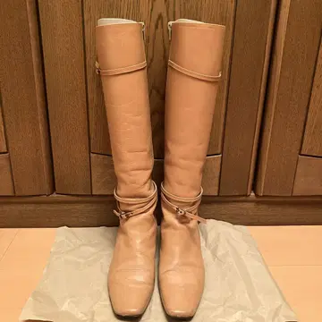 모드 에 자코모 롱 부츠 카멜 브라운