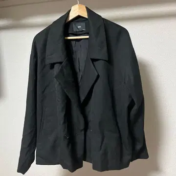 HARE 블랙 숏 기장 자켓 S
