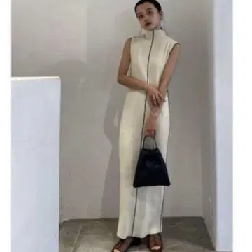 todayful 스티치 니트 원피스