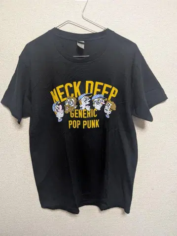 NECK DEEP 티셔츠 L 사이즈