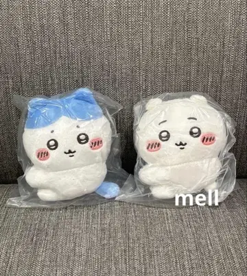 치이카와 (먼작귀) 클립 봉제 인형 2점